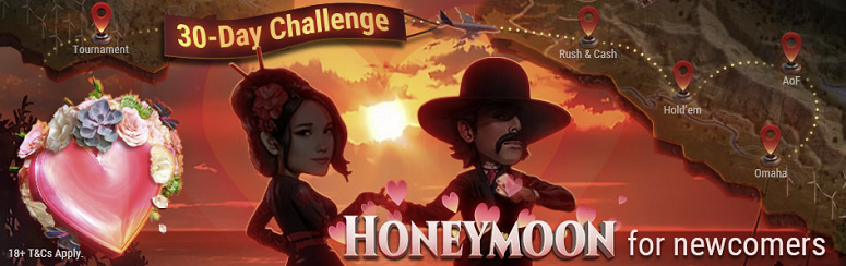 Deposit Bonus at GGPoker Honeymoon Promo