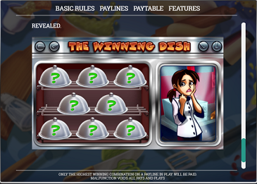 Bonus Game in the Chef Wars Slot