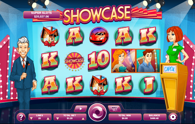 Showcase Slot from Arrows Edge - Reels