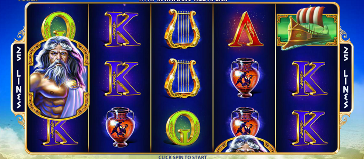 King of Olympus PlayTech Slot